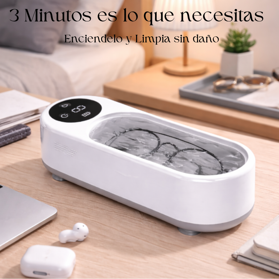 Limpiador Ultrasónico Para Lentes